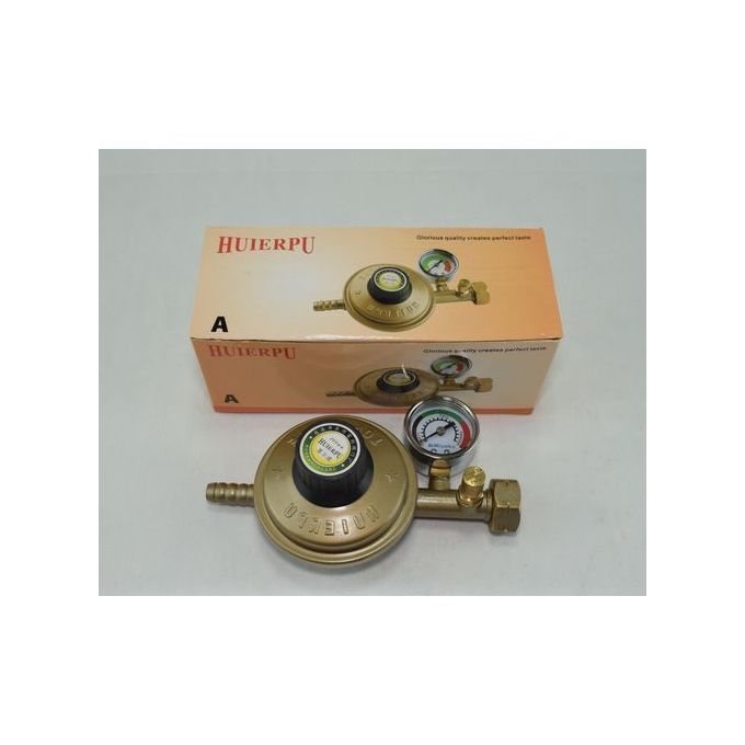 Détendeur de gaz butane avec manomètre+ Anti-Fuite