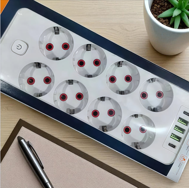 Rallonge portable 8 trous