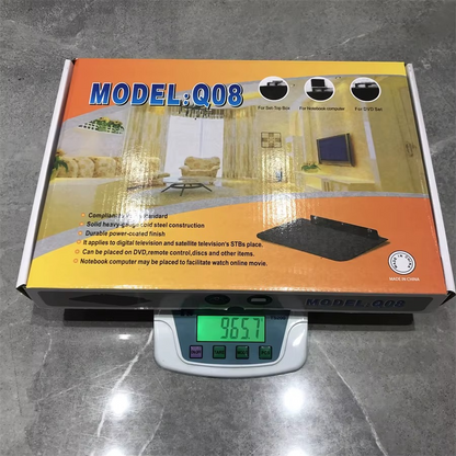 Étagère Murale DVD Q08 – Support Décodeur & TV – Prix d’usine