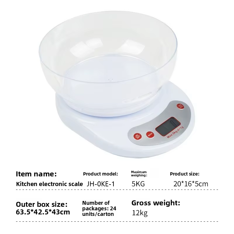 Balance de Cuisine Numérique – Précise & Intelligente
