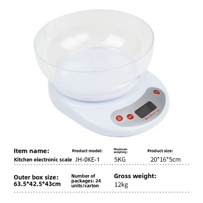 Balance de Cuisine Numérique – Précise & Intelligente