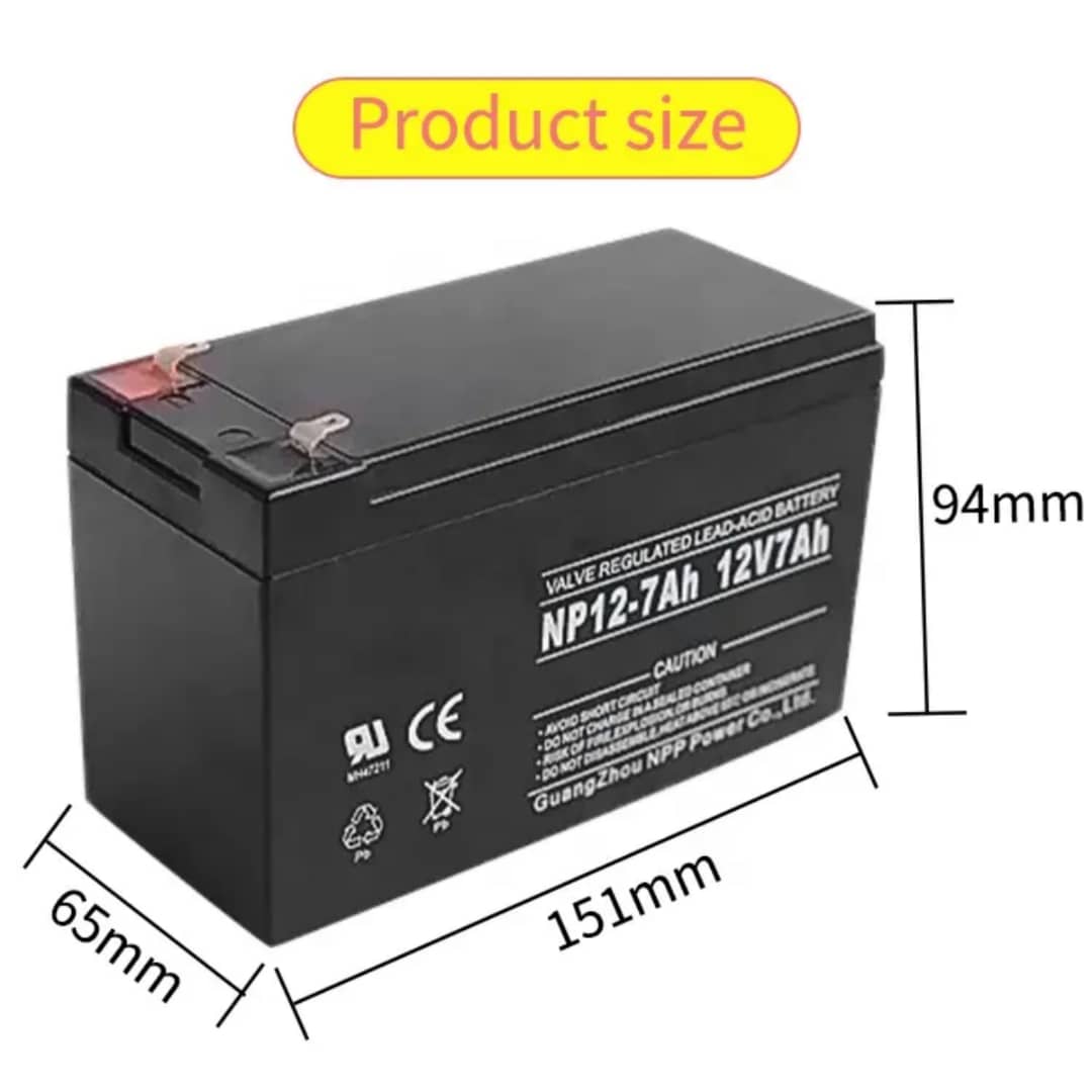 Batterie Solaire 12V 7Ah