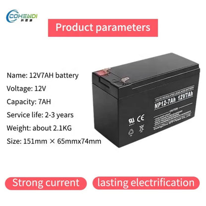 Batterie Solaire 12V 7Ah